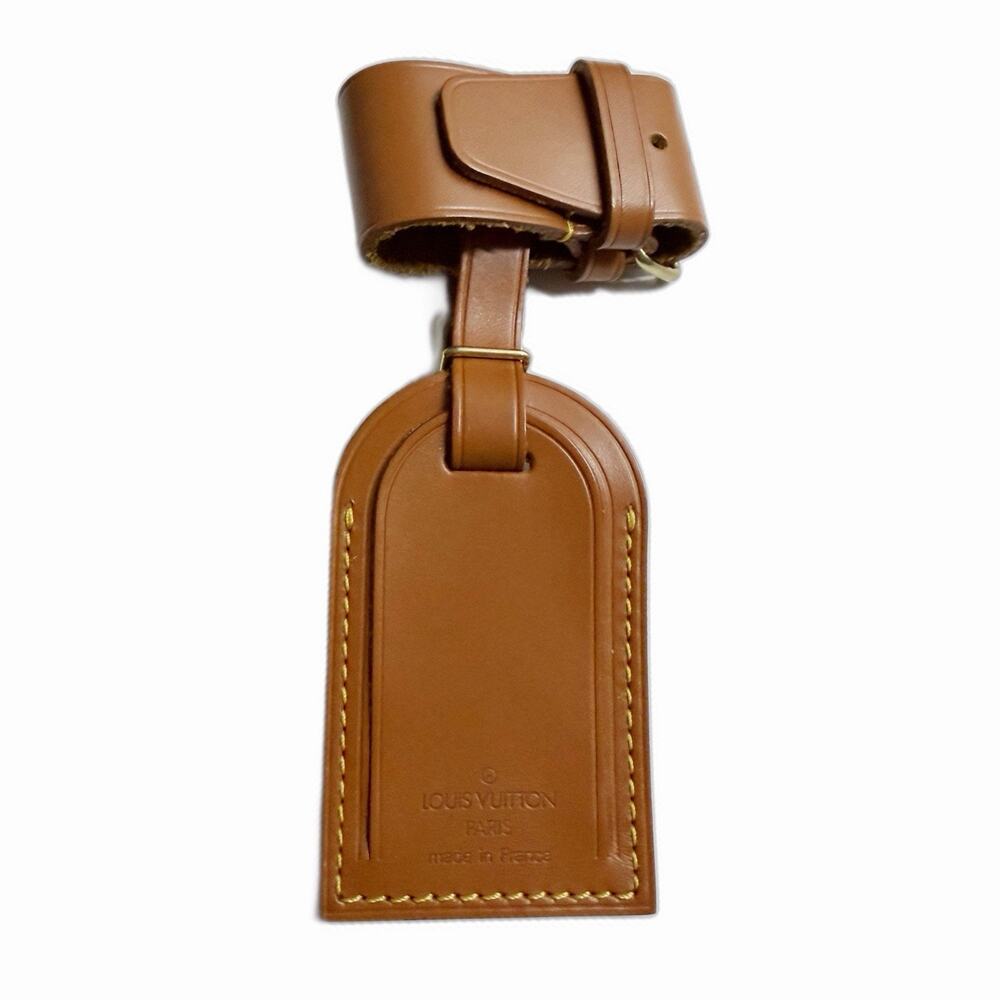 Louis Vuitton Cipango Gold Name Tag w/ Poignet Strap 1 Set Large